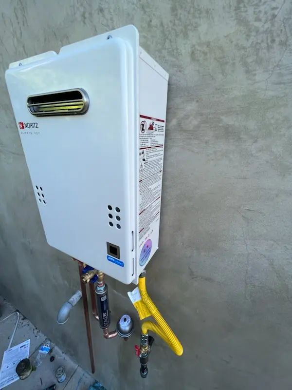 Tankless water heater installation for Northern Hills homes